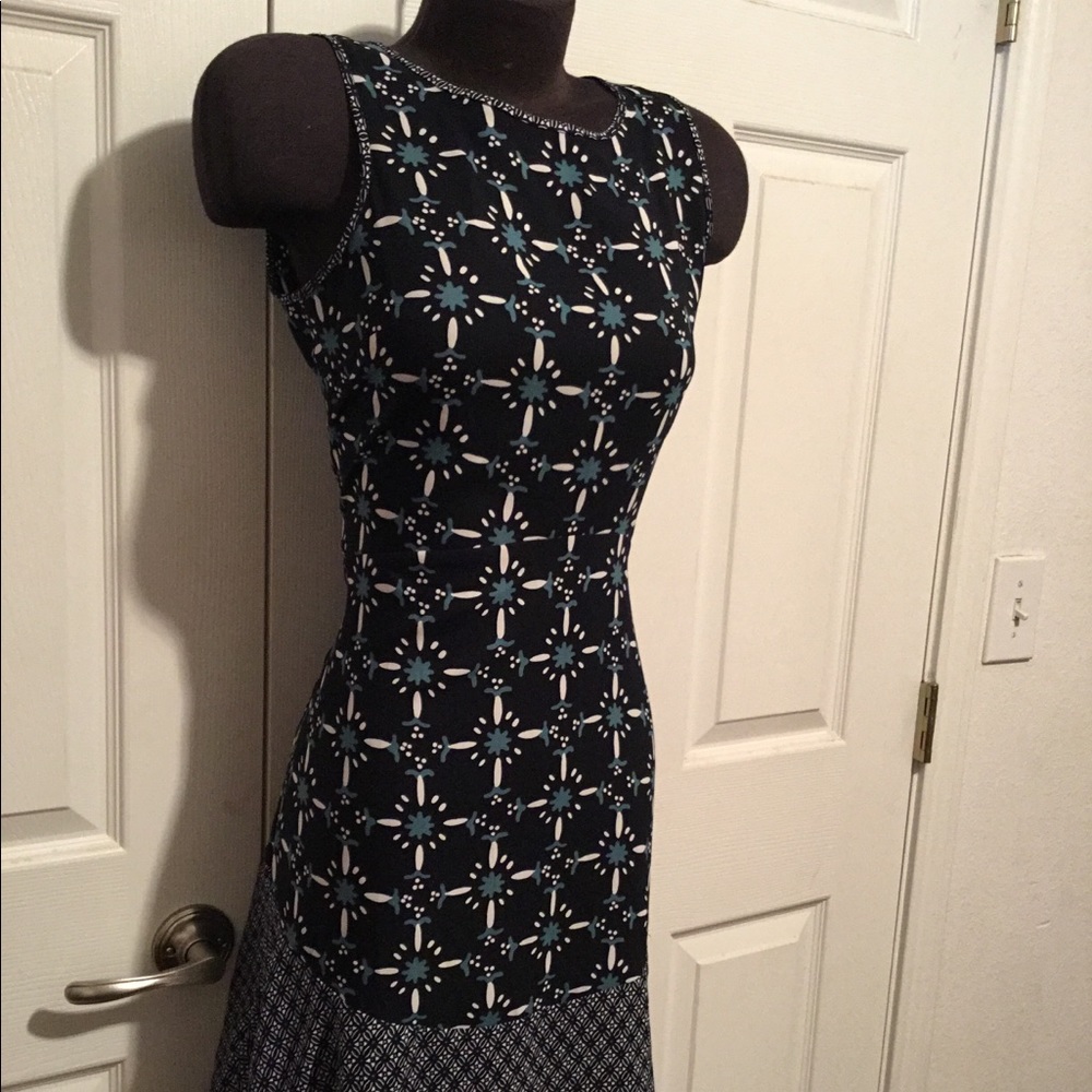 Loft blue designer dress
